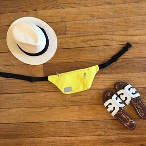 Yellow fanny pack